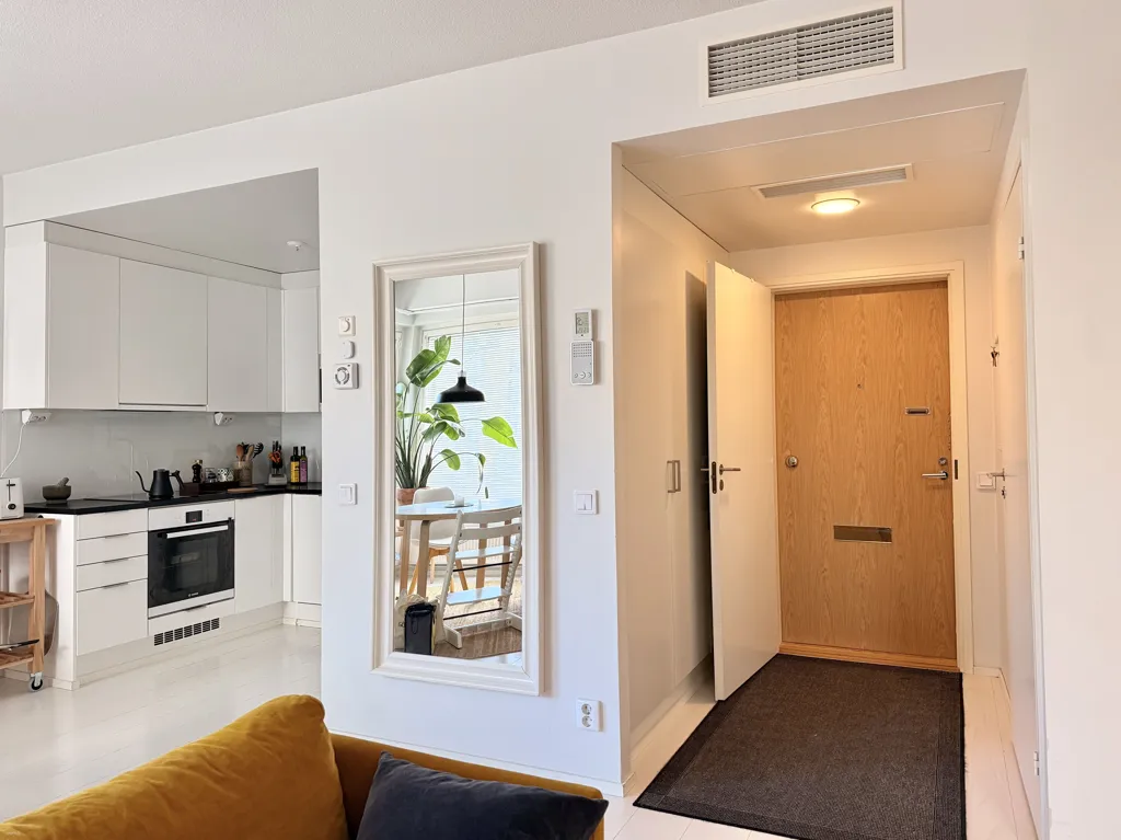 Séjour - Bright Apartment with Balcony in Helsinki