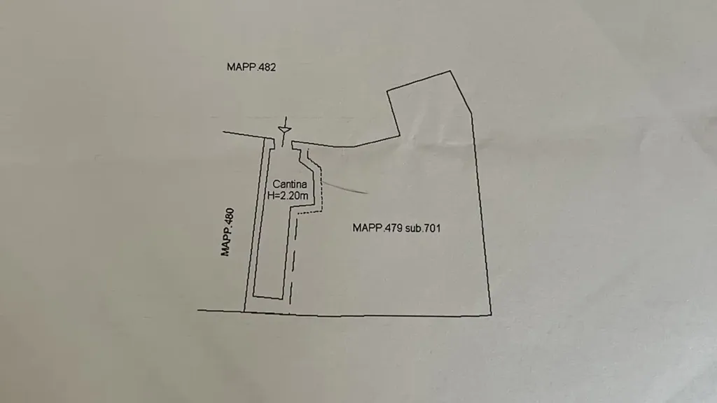 Floor Plan - Independent House with Garden in Valle Intelvi