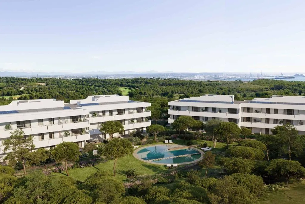 Vue aérienne - Luxury Apartment with Golf Access in Salou