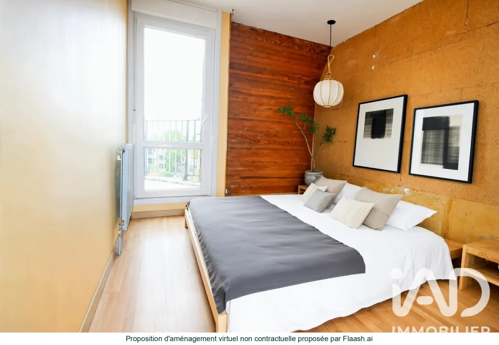 Camere da letto - Duplex Flat with Terrace in Ivry-Port