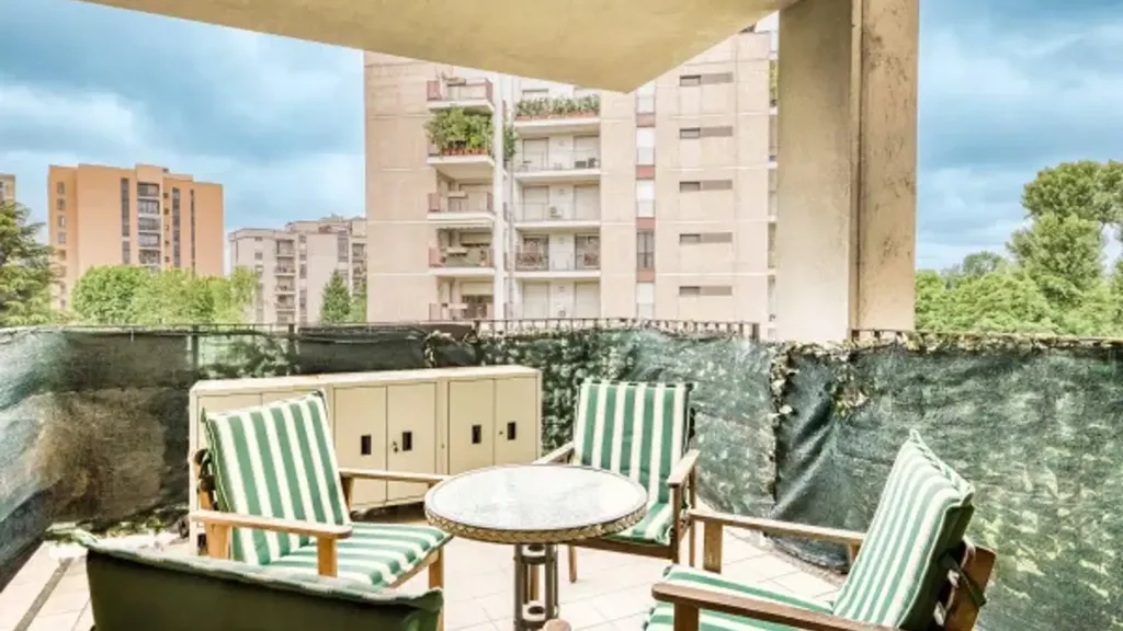 Balcony - Duplex with Panoramic Terrace in San Donato Milanese