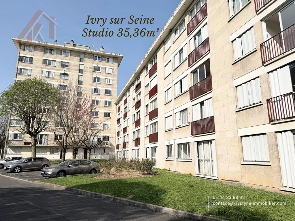 Extérieur - Studio lumineux avec parking à Vitry-sur-Seine