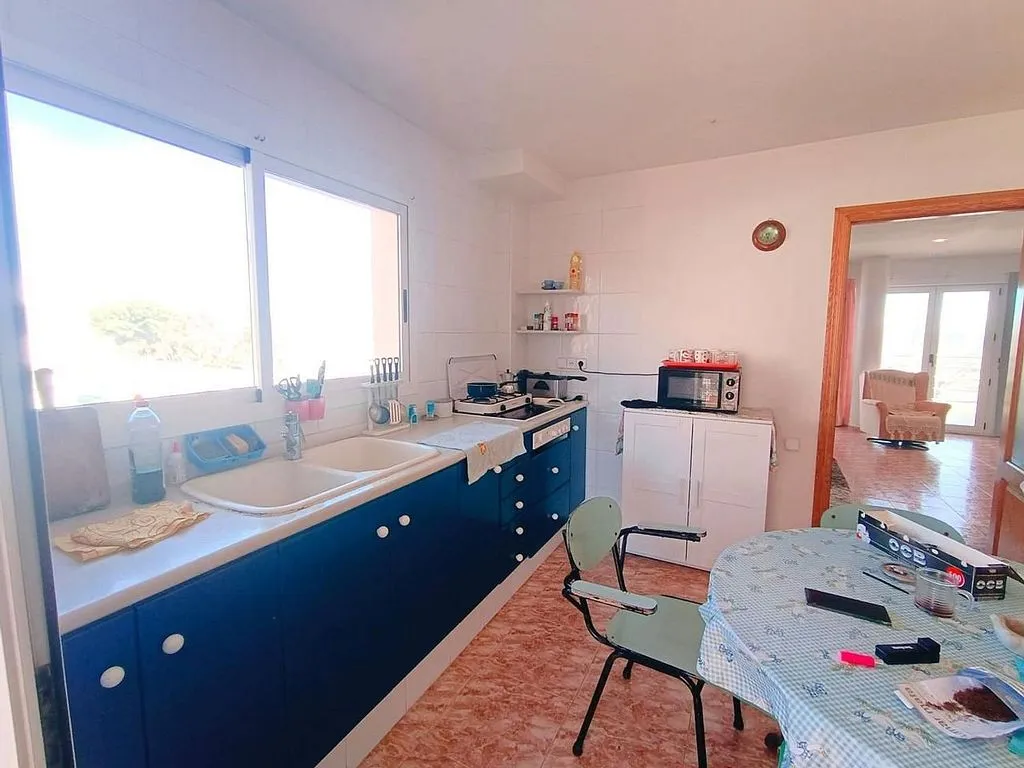 Cuisine - Chalet with Sea View in Oliva Playa