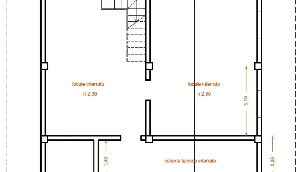 Plan - Eco-Friendly House in Montemassi, Tuscany