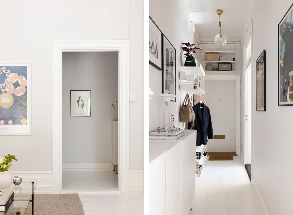 Hallway - Charming 2-Bedroom Flat with Garden in Vasastan