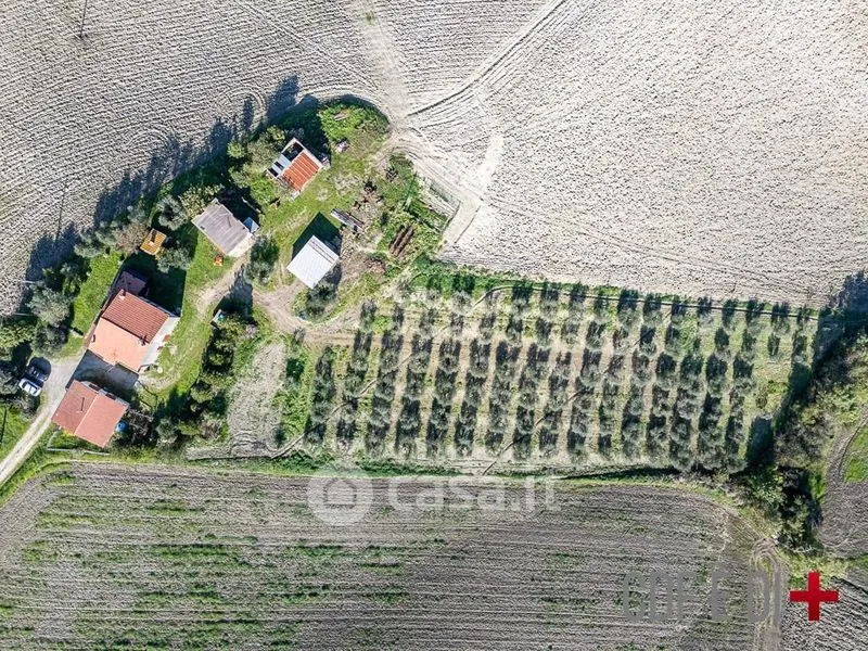 Aerial - Rustic Casale with Panoramic Views in Scansano