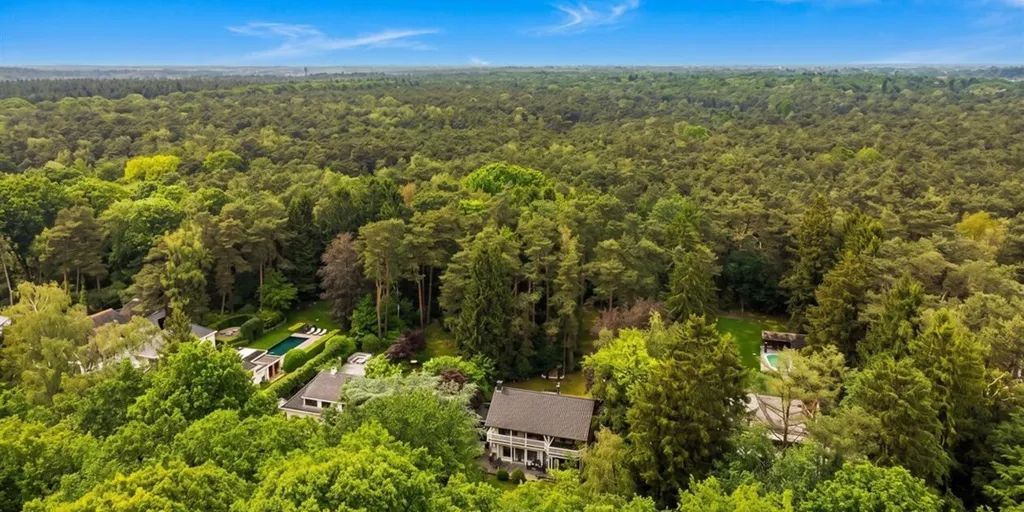 Vue aérienne - Villa avec Jardin à Kalmthout, Proche d'un Natuurdomein