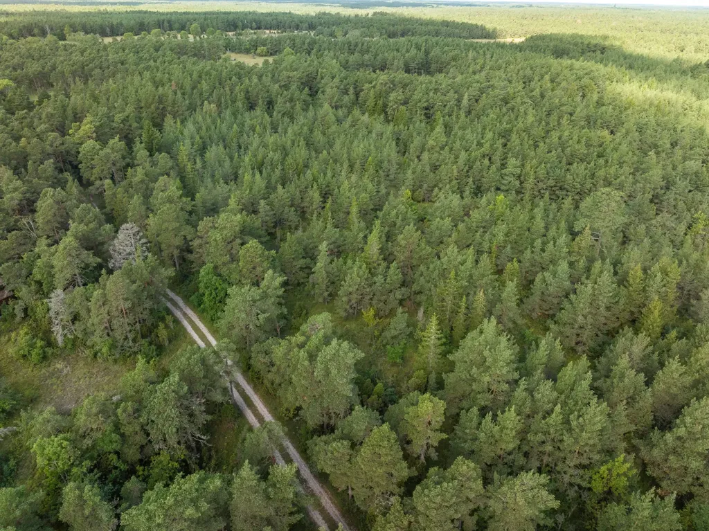 Vue aérienne - Large Plot with Pre-Approval in Gotland