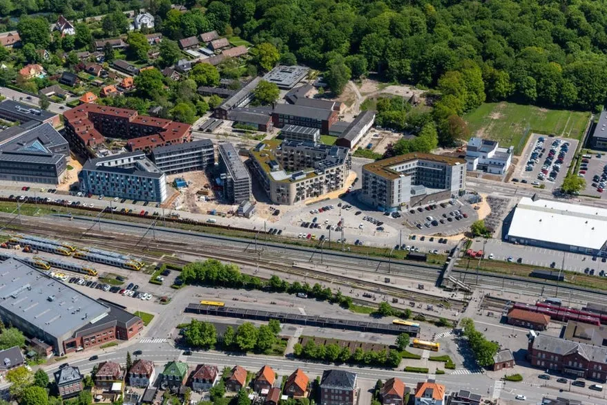 Vue aérienne - Office Space in Hillerød, Near Station