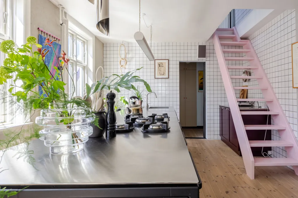 Köök - Duplex with Historic Charm in Copenhagen V