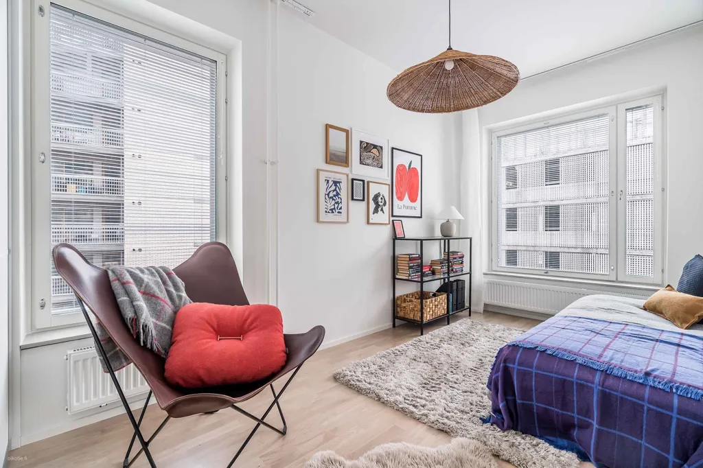 Chambres - Corner Apartment with Balcony in Herttoniemi