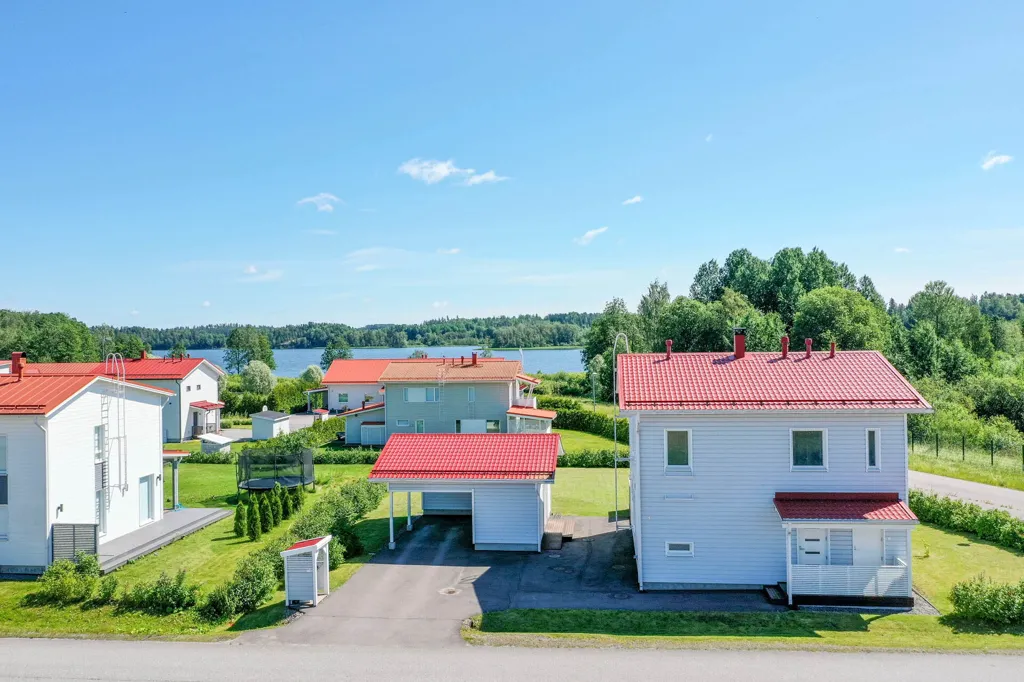 Vista aerea - Contemporary Villa with Lake View in Vihti