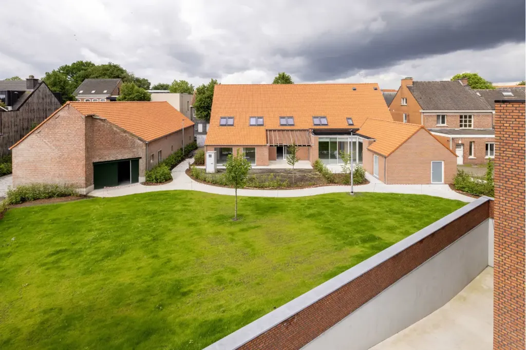 Õhuvaade - Renovated Farmhouse with Garden in Rijkevorsel