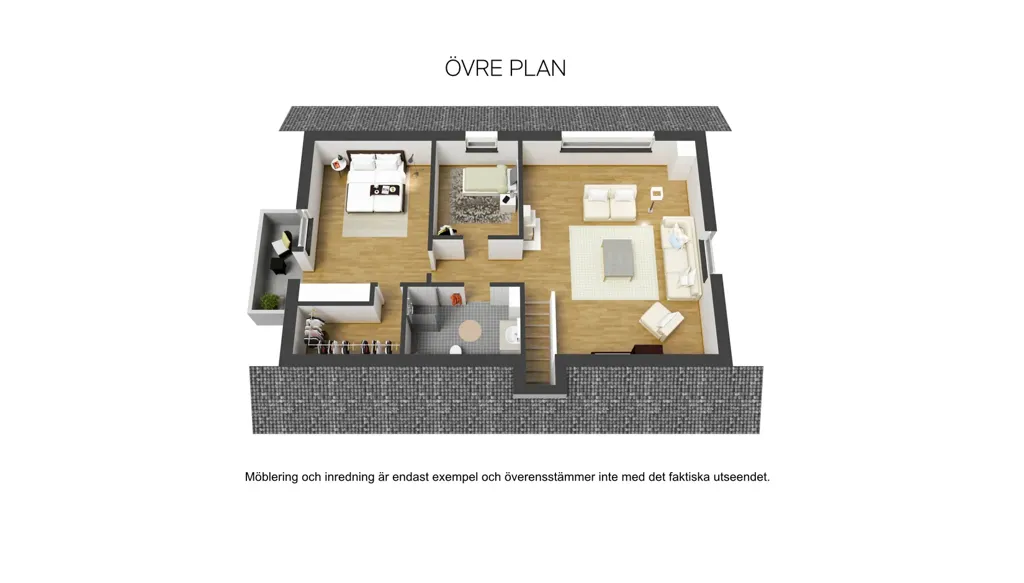Plan - Country House with River View in Vännfors