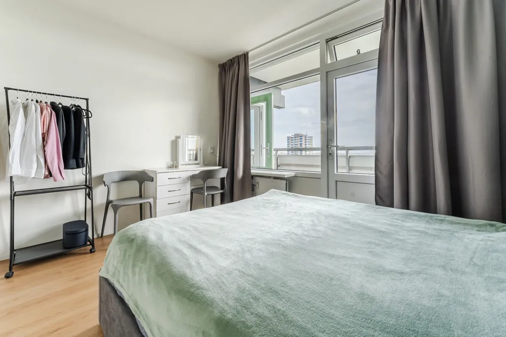 Chambres - Bright Two-Bedroom Flat with Panoramic View in Haarlem
