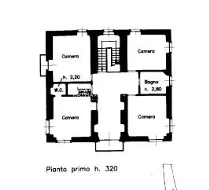 Plan - Liberty-Style Villa with Park in Valle Intelvi