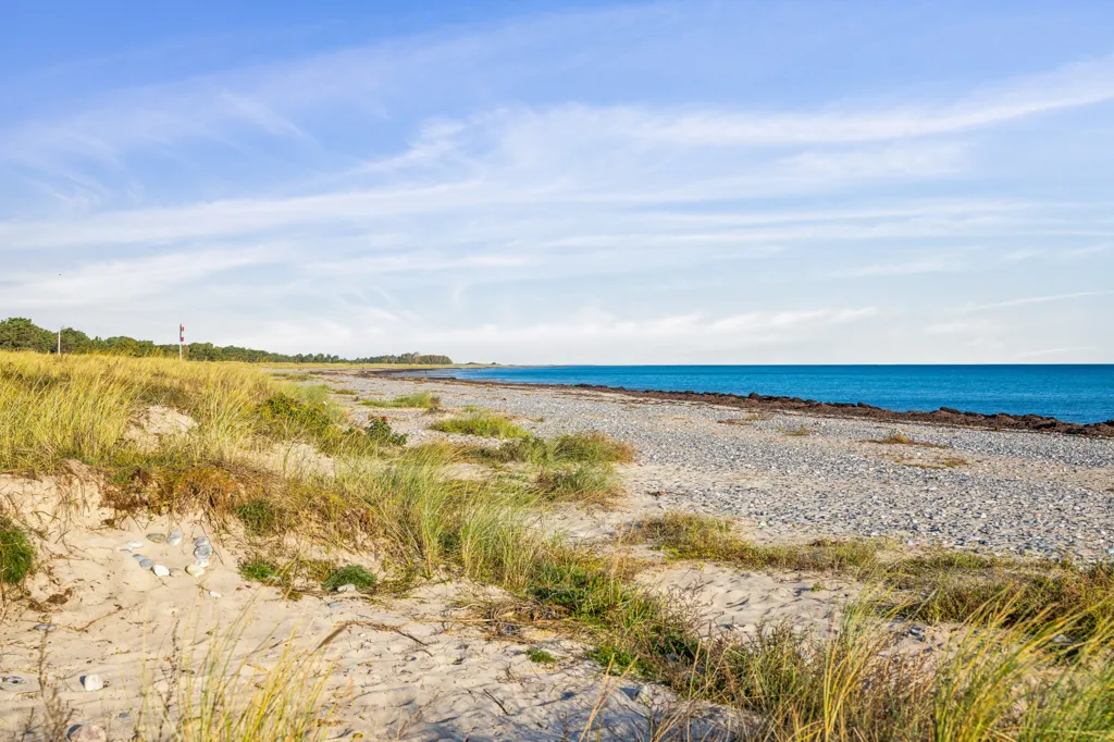 Holiday Home Plot with Forest and Beach Access in Stege