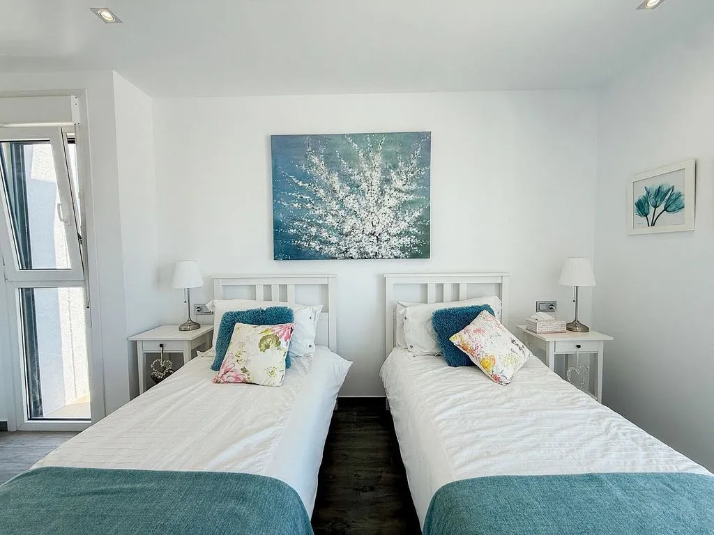 Bedrooms - Villa with Pool and Terrace in Águilas