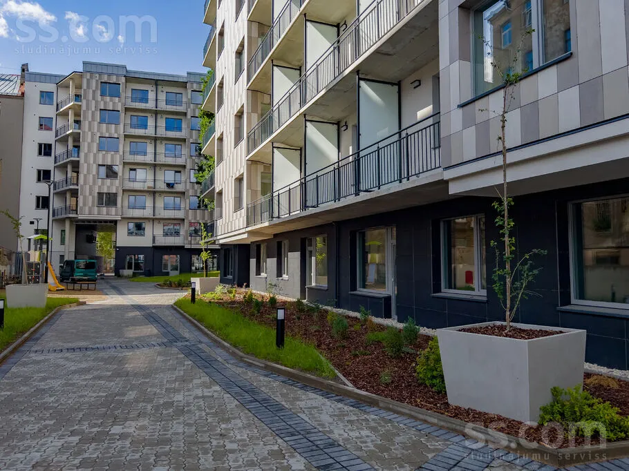 Välivaade - Studio Apartment with Elevator in Riga Centre