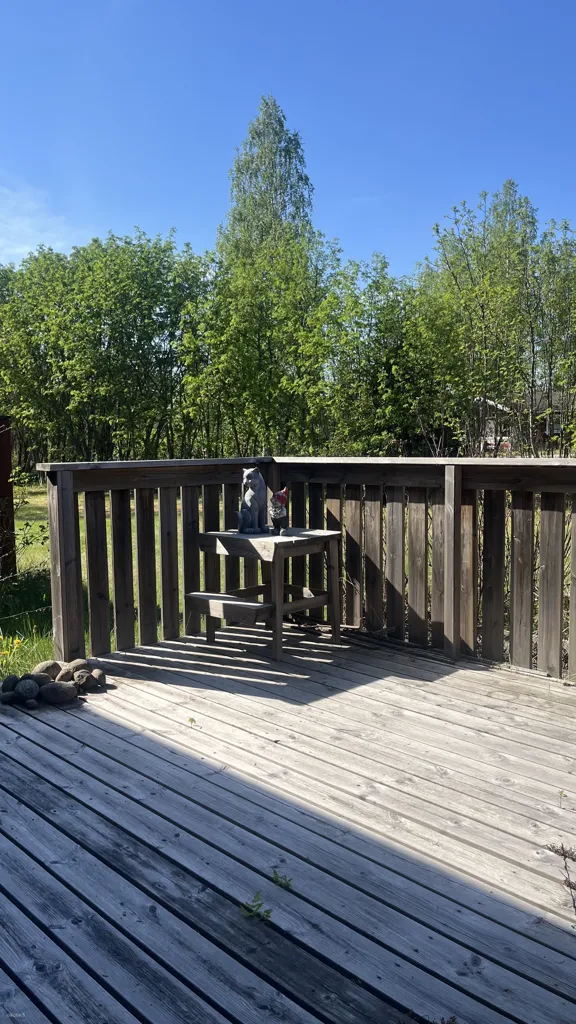 Terrass - Spacious Flat with Patio in Rautavaara