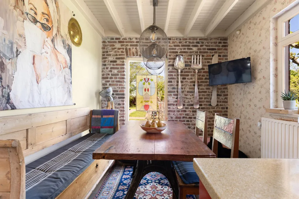 Salle à manger - Historic Villa with Extensive Garden in Noorbeek