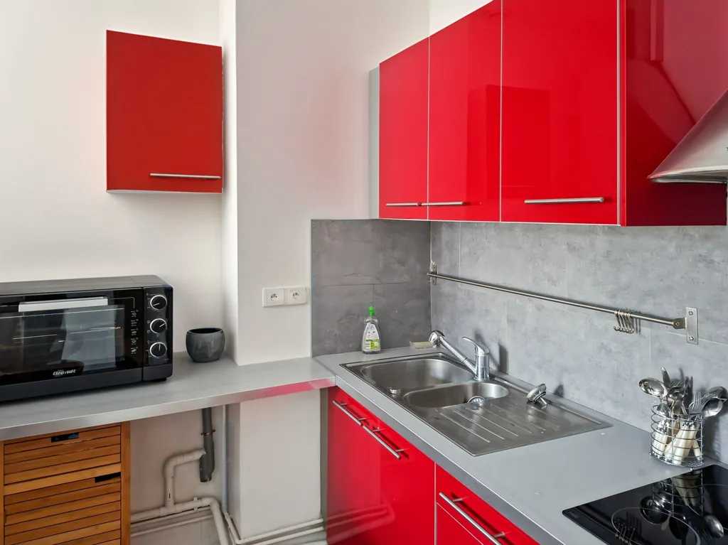 Cucina - Charming T2 Apartment in Pézenas