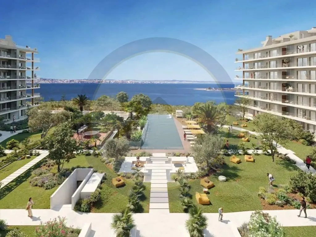 Õhuvaade - Luxury Flat with River View in Seixal