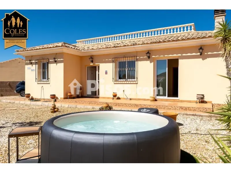 Terrasse - Chalet with Jacuzzi in Limaria, Arboleas