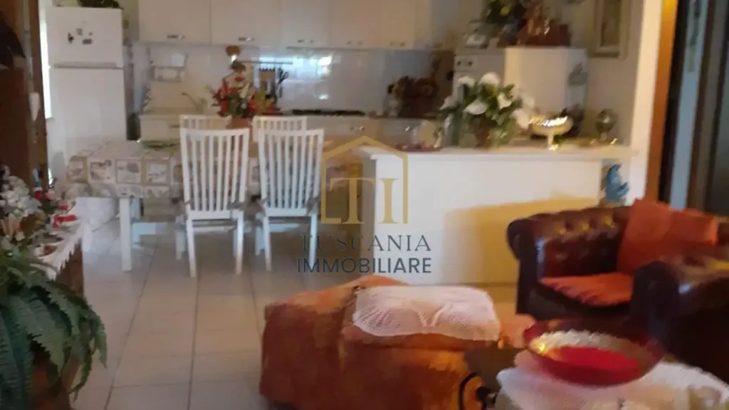 Séjour - Apartment with Terrace in Montaione