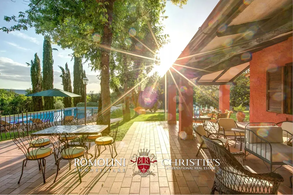 Terrasse - Restored Country Villa with Pool in Umbria