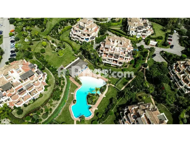 Vue aérienne - Ground Floor Apartment with Golf Access in Benahavís