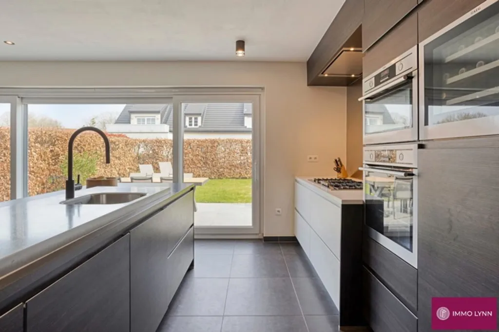 Kitchen - Contemporary House with Large Attic in Kampenhout