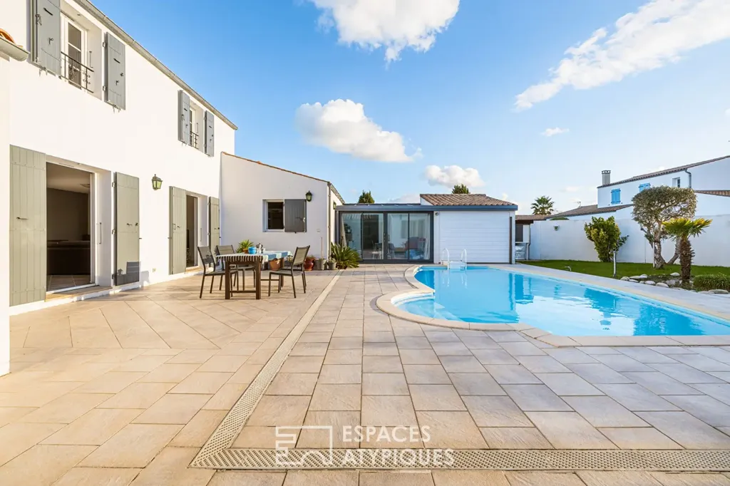 Bassein - Villa with Sea View and Pool in Saint-Denis d'Oléron