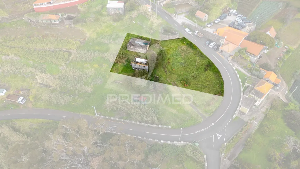 Õhuvaade - Construction Plot with Sea View in Caniço