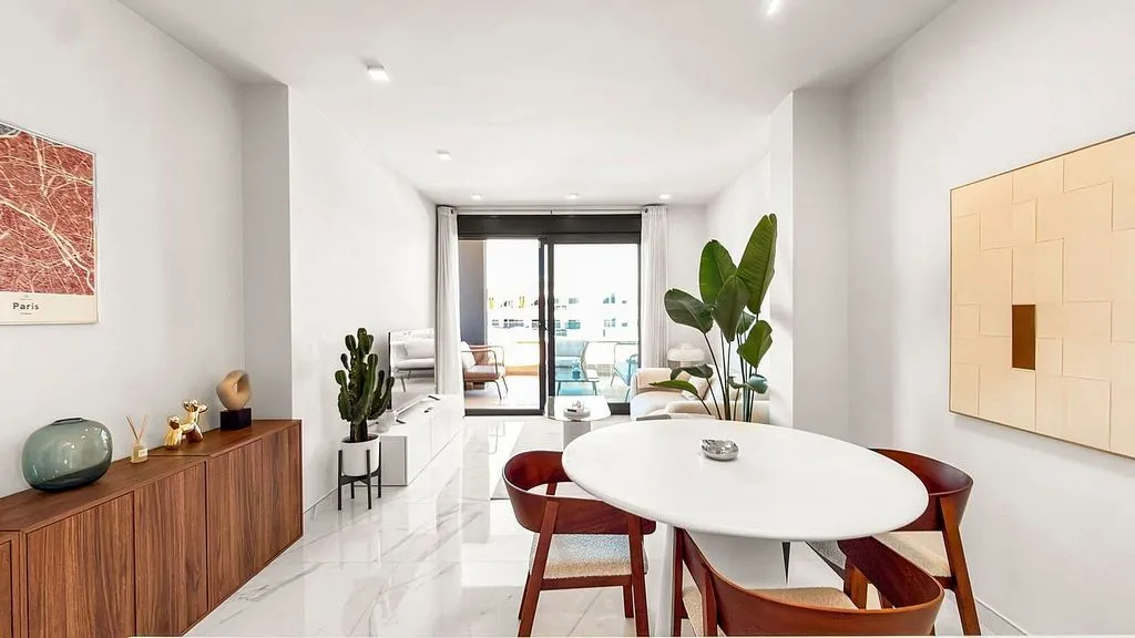 Salle à manger - Apartment with Pool and Terrace in Los Altos