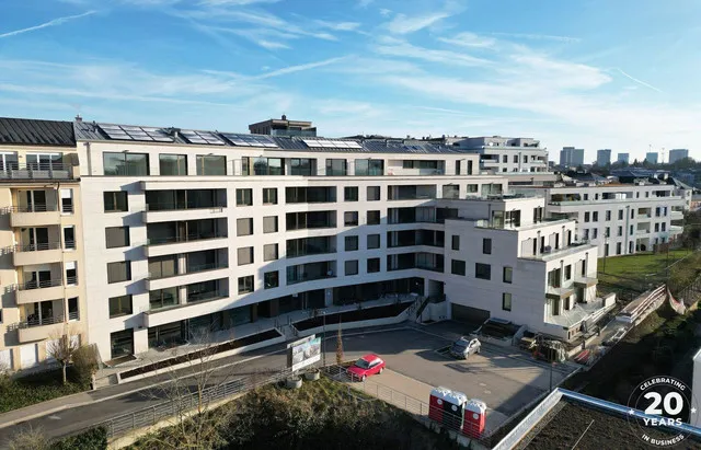 Aerial - Luxembourg-Belair Residence with Tram Access