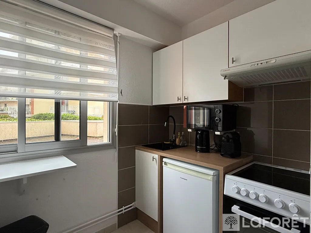 Küche - 1-Bed Apartment with Sea View in Arcachon