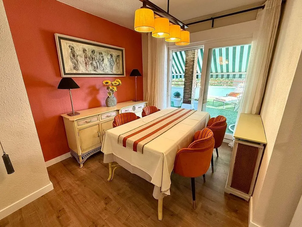 Dining Room - Penthouse with Pool in Talamanca de Jarama
