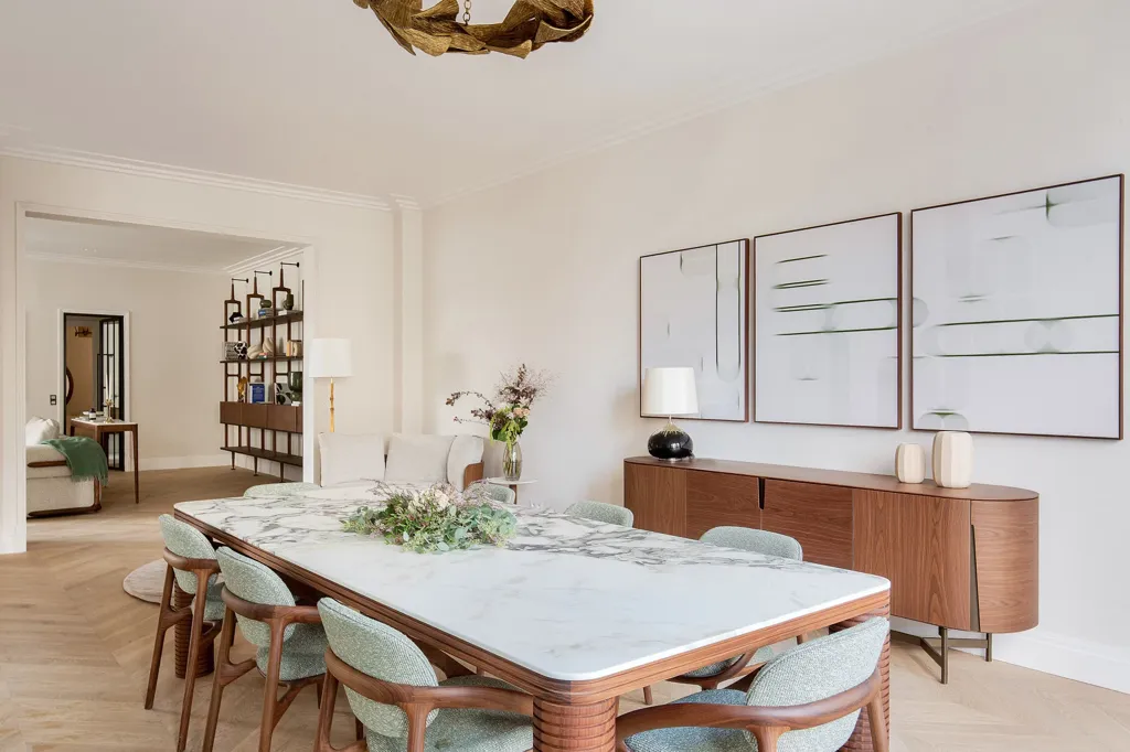 Söögituba - Art Deco Apartment with Balcony in Paris 16