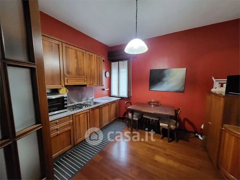 Dining Room - Two-Bedroom Apartment with Balcony in Modena