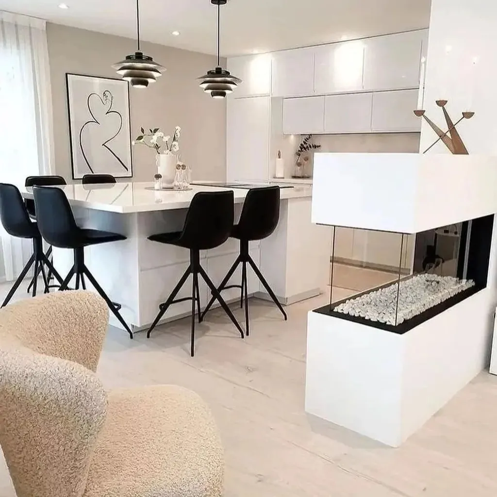 Köök - Efficient Flat with Loggia in Paris