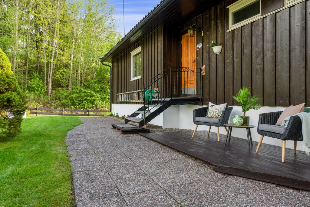 Terrasse - Detached House with Double Garage in Nittedal
