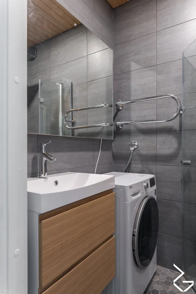 Vannitoad - Modern Studio Flat with Kitchenette in Harju, Helsinki