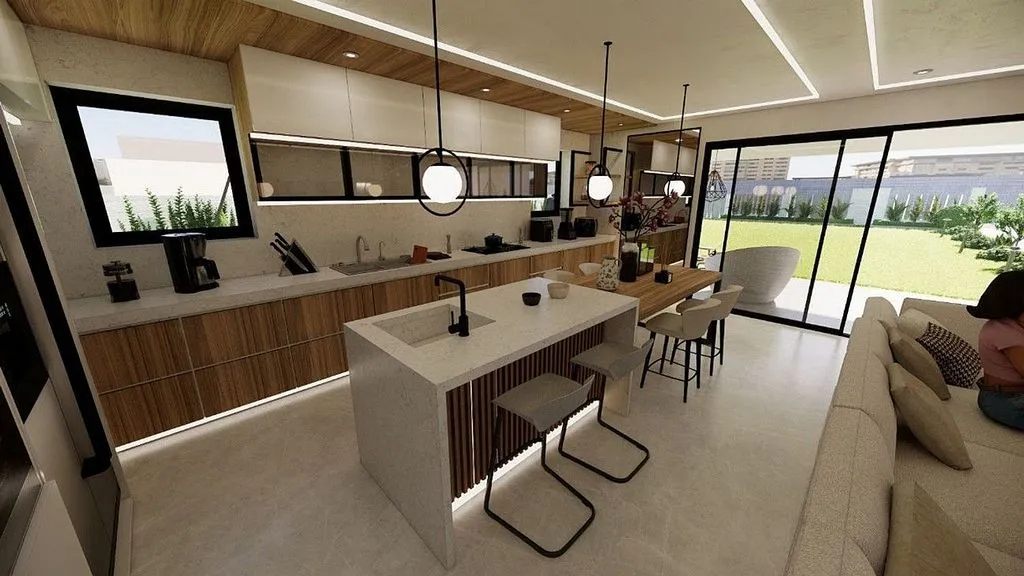 Contemporary House with Pool on D'Ullastrell