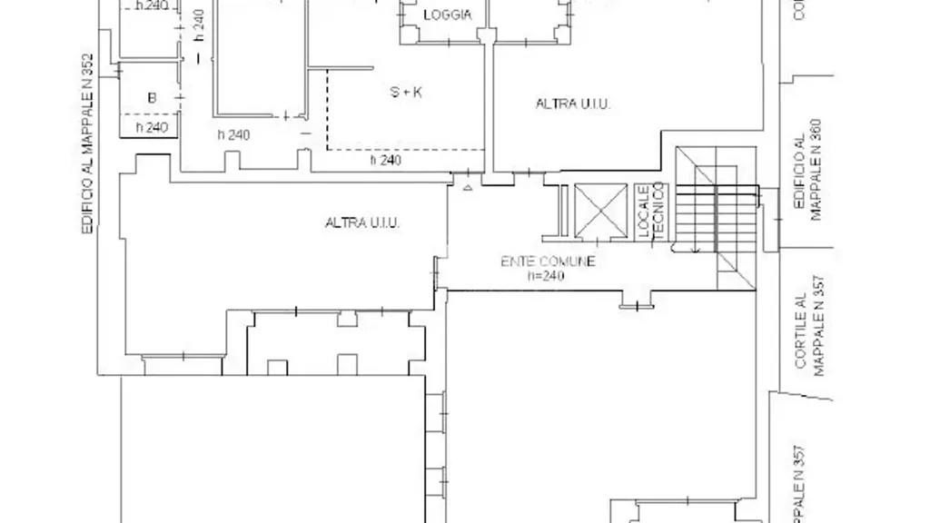 Plan - Bright Apartment with Balcony in Milan