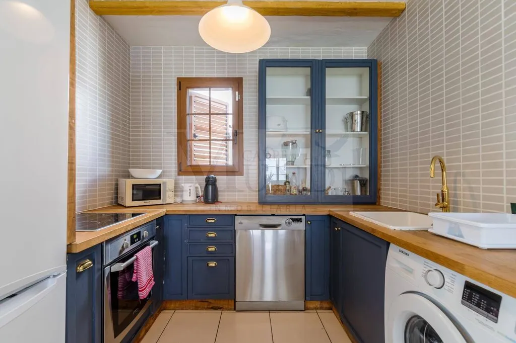 Köök - Renovated Villa with Rooftop Terrace in Corralejo