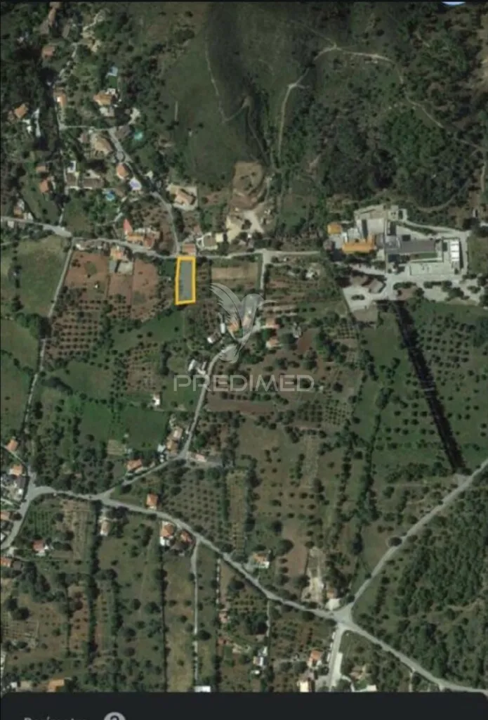 Vue aérienne - Rustic Land with Olive Trees in São Brás de Alportel