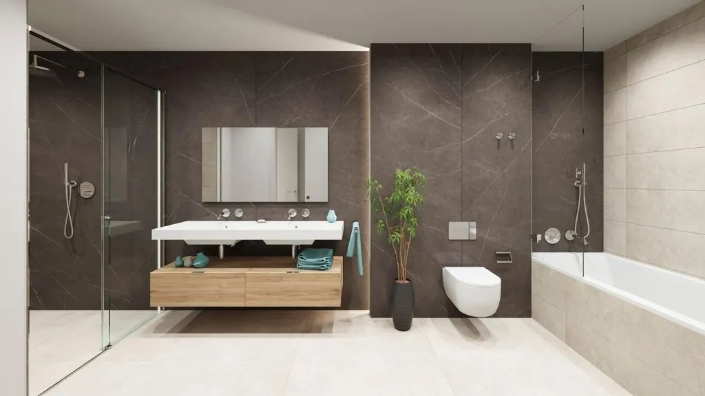 Bathrooms - Luxury Flat with Sea View in Benahavís