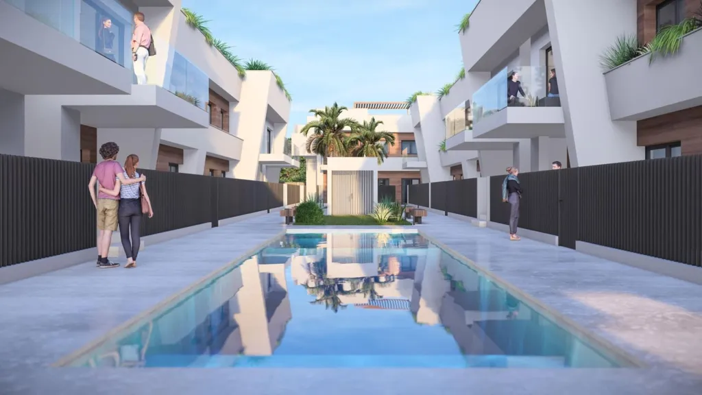 3-Bedroom Bungalow with Pool in Torre-Pacheco
