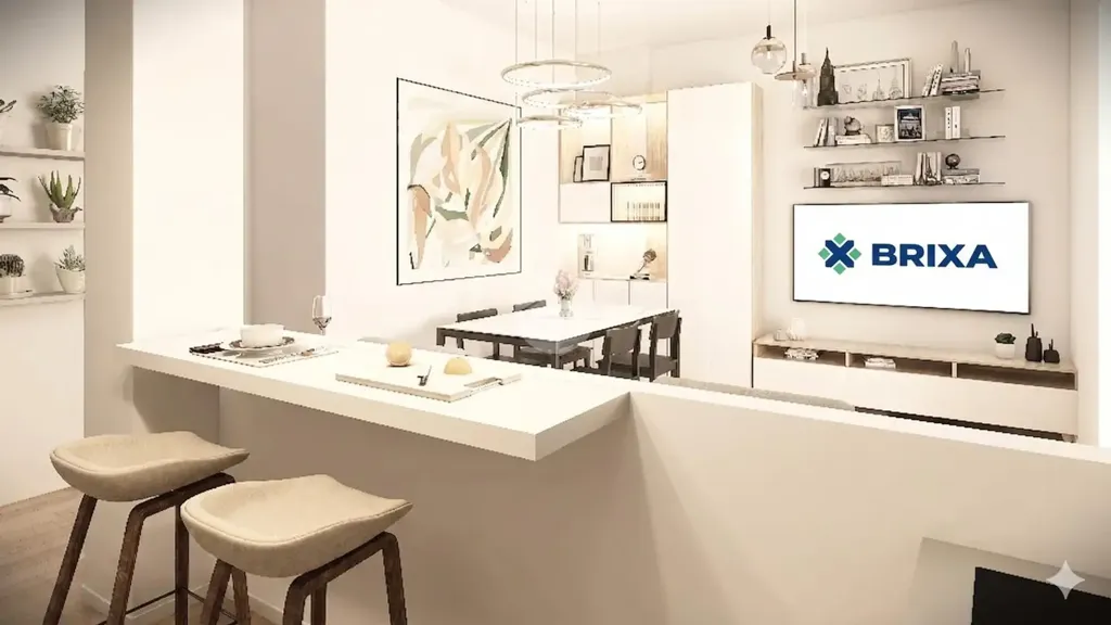 Köök - Modernised Apartment with Balcony in Fleming, Rome